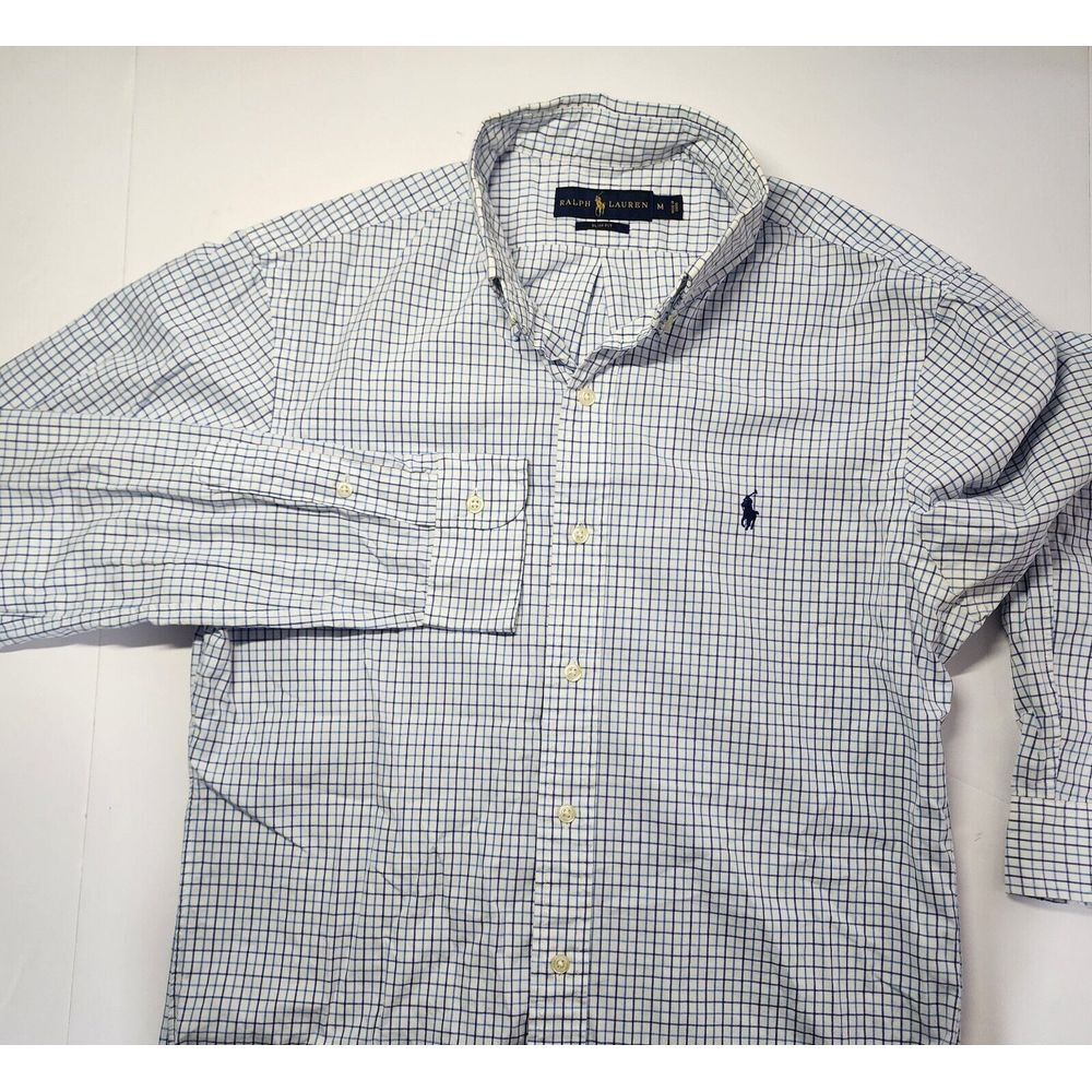 Ralph Lauren Mens‎ Size M Long Sleeve Button Down Shirt